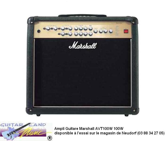 Ampli Guitare Marshall AVT100X 100W